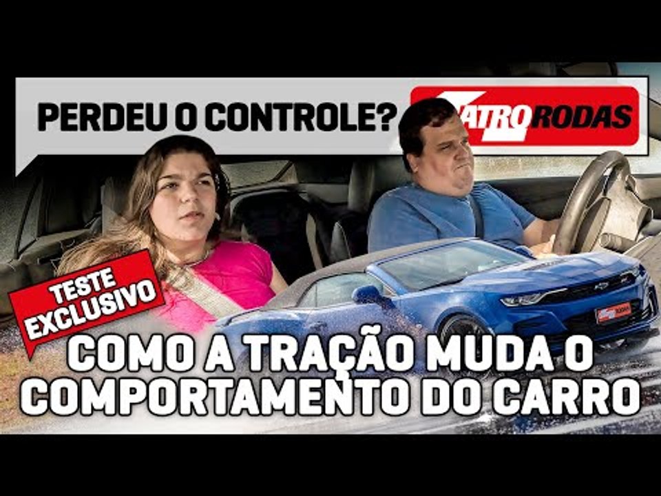 Fora de controle: veja COMO REAGIR com carros de tração traseira e de tração dianteira NO LIMITE