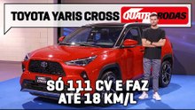 ATÉ R$ 190.000! Toyota Yaris Cross HÍBRIDO FLEX faz até 18 km/l mas SÓ tem 111 cv
