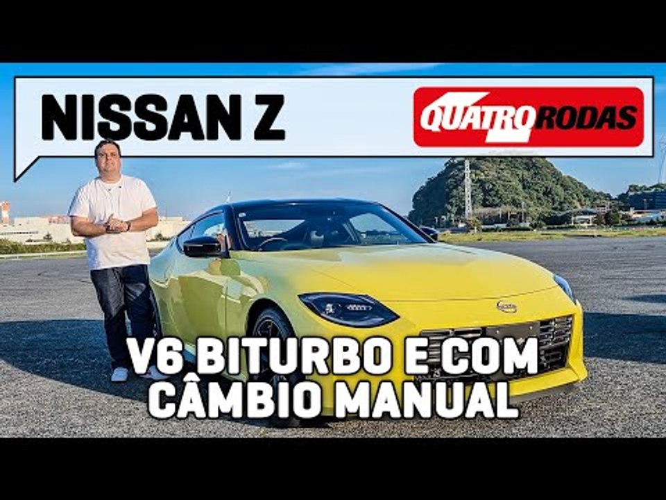Nissan Z tem V6 biturbo e faria sucesso no Brasil contra o Golf GTI, Civic Type R e GR Corolla