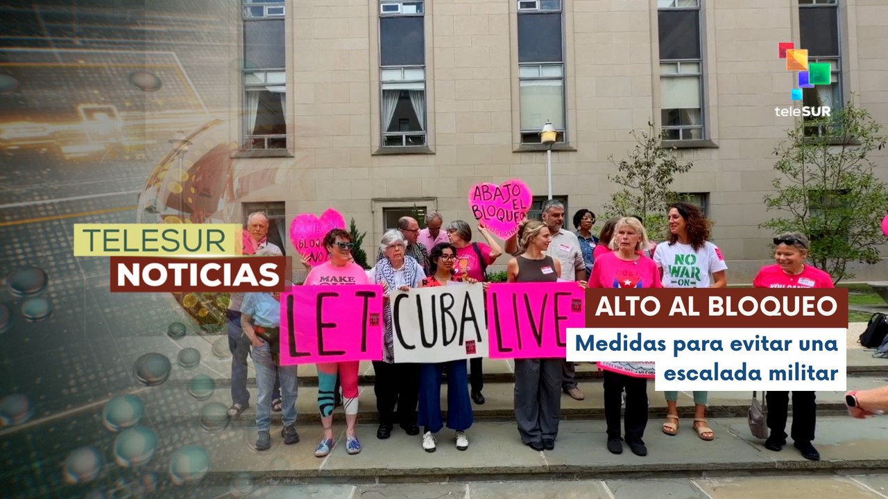 Activistas de EE.UU. hacen llamado para frenar el bloqueo contra Cuba