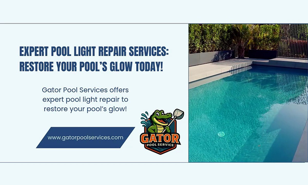 Expert Pool Light Repair Services Restore Your Pool’s Glow Today!