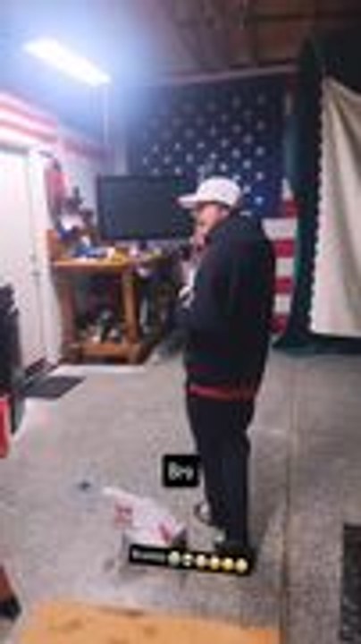 Man Hits Golf Ball in Garage and It Bounces Back to His Head