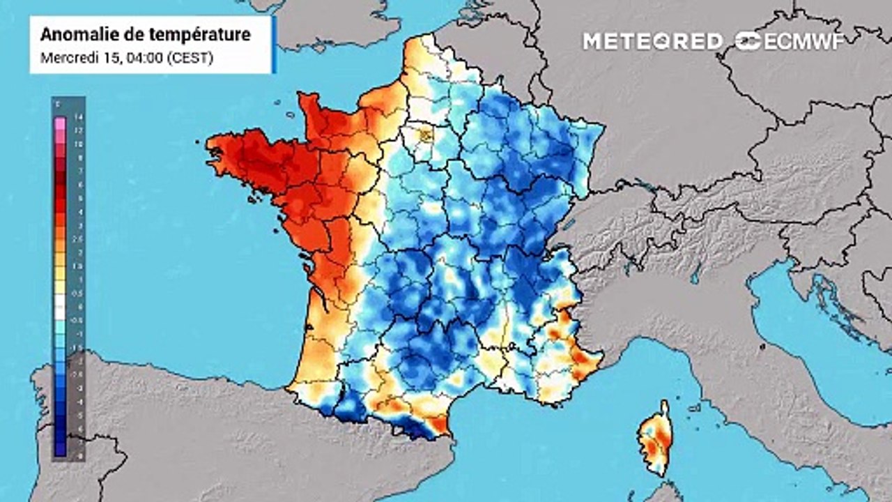 Chaleur France mi-avril