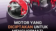 Motor persembahan untuk sang legenda.