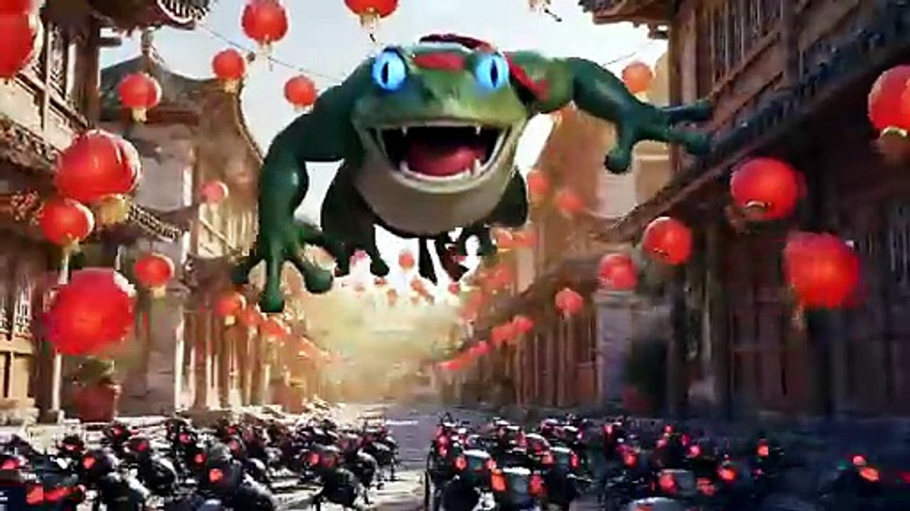 Frog vs Ants Kungfu Fight China town