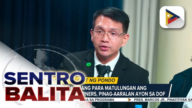 Mga hakbang para mas matulungan ang middle-income earners, pinag-aaralan ayon sa DOF; PBBM, pinatitiyak na walang maiiwang Pilipino sa tulong ng gobyerno | ulat ni Kenneth Paciente