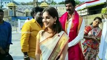Actress Samyuktha Menon Visits Tirumala
