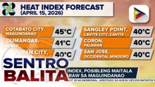45°C na heat index, naitala kahapon sa Cotabato at posibleng maranasan hanggang bukas; Ridge of High Pressure Area, patuloy na nakaapekto sa bansa