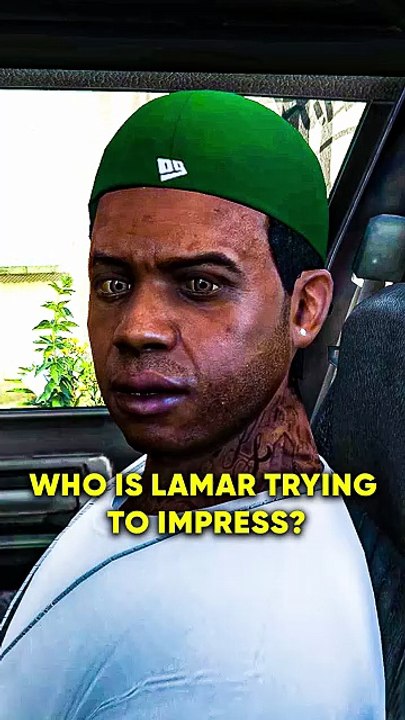 Who is Lamar trying to impress? #gamestyphoon #gta5 #gtav #shorts
