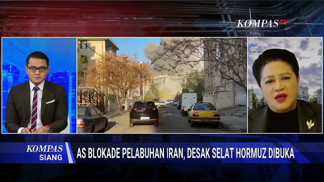 [FULL]Connie Bakrie Soroti Langkah Amerika Serikat Memblokade Pelabuhan Iran, Konflik Memanas?