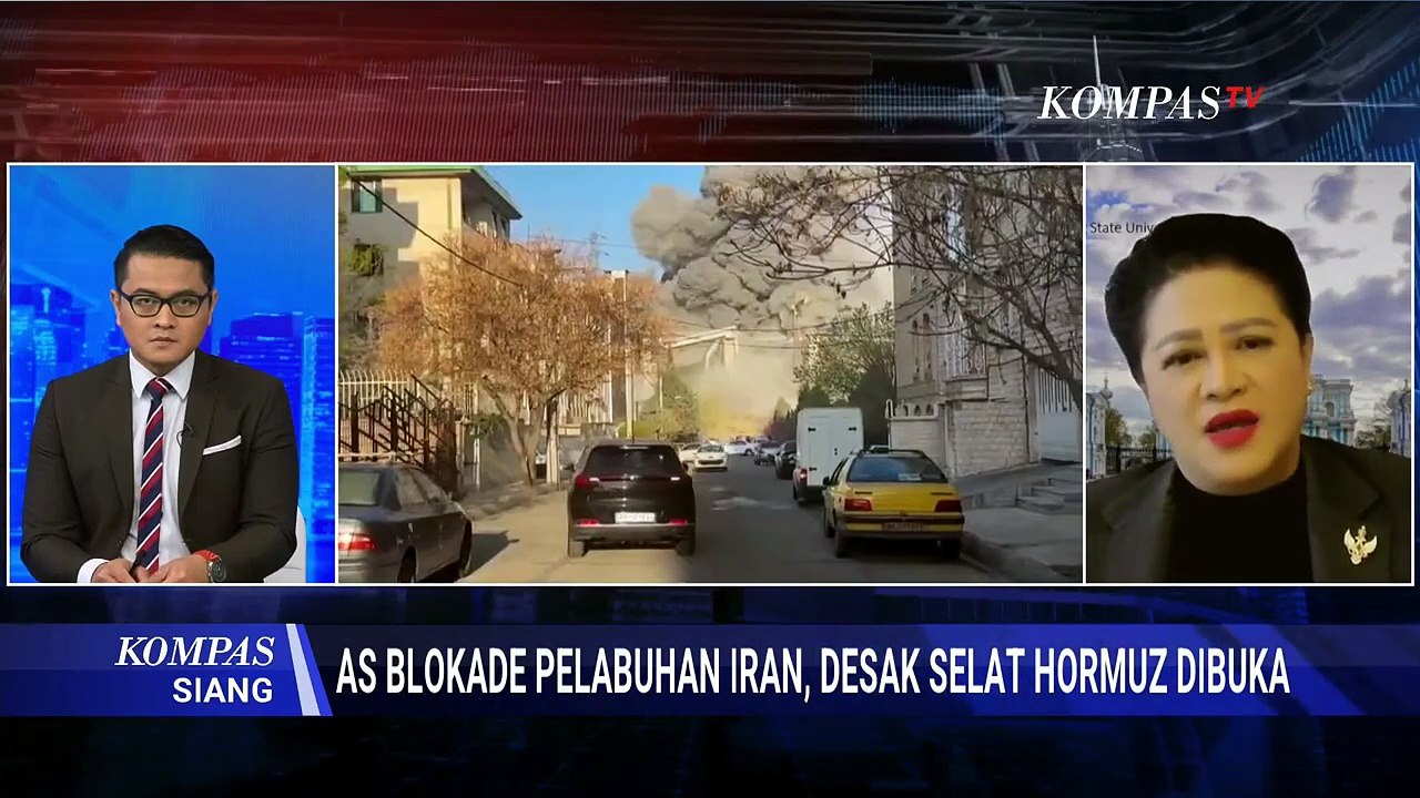 [FULL]Connie Bakrie Soroti Langkah Amerika Serikat Memblokade Pelabuhan Iran, Konflik Memanas?