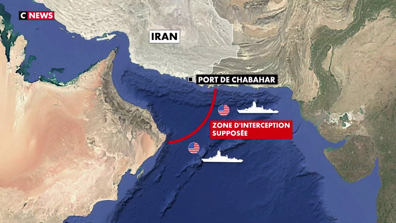 Détroit d'Ormuz : première journée de blocus naval américain