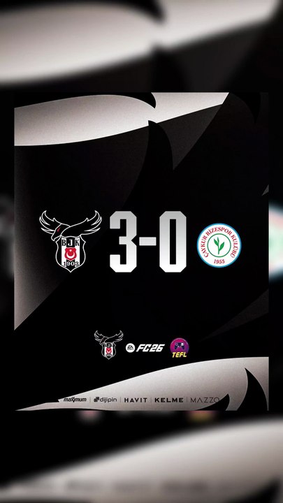 FC26 Pro Clubs takımımız, TEF Ligi 2. Sezonu 15. Haftasında Rizespor takımını 3-0’lık skorla yendi.