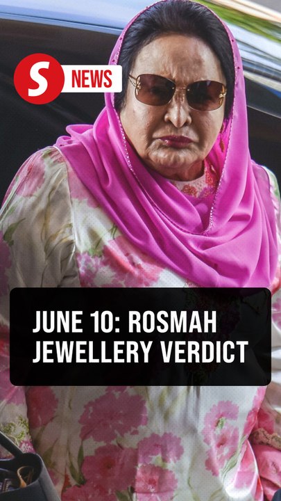 Court decision on lawsuit against Rosmah over missing jewellery lawsuit on June 10