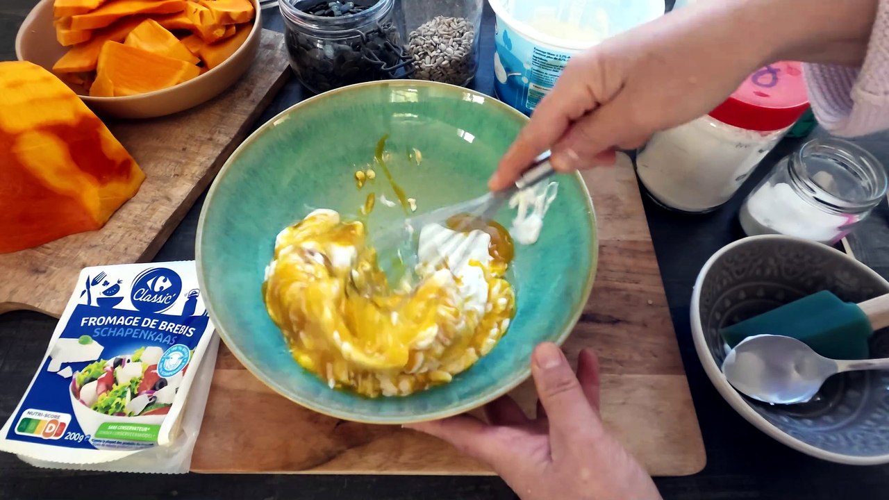 ✨ Quiche rapide fêta potimarron sans pâte 🍲 Sans gluten, légère et parfaite en batchcooking