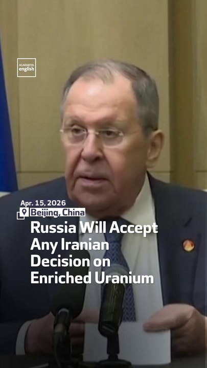 Russia Will Accept Any Iranian Decision on Enriched Uranium