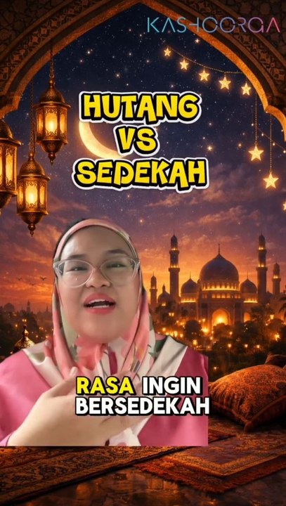Hutang VS Sedekah