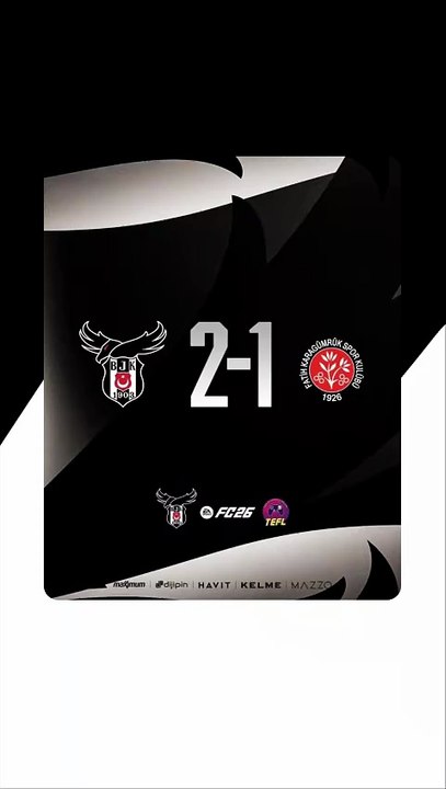 FC26 Pro Clubs takımımız, TEF Ligi 2. Sezonu 16. Haftasında Karagümrük takımını 2-1’lik skorla yendi