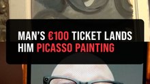 Parisian man scoops €1 million Picasso painting in raffle