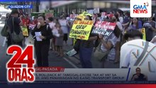 P55/L rollback at tanggal-excise tax at VAT sa diesel ang panawagan ng ilang transport group | 24 Oras