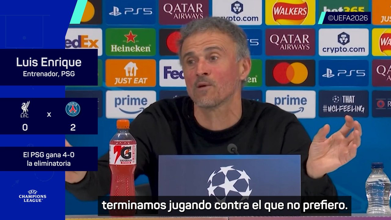 La respuesta viral de Luis Enrique cuando le preguntan por el Real Madrid-Bayern
