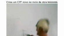 Criou um CPF novo no meio da obra 🚽🚽🚽🚽 #omelhorsoaoscomentarios #engraçado #engraçados #comentarios #comentários