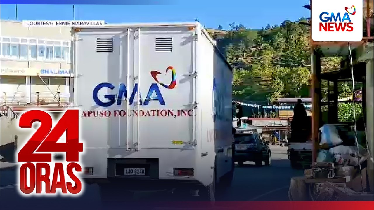 GMA Kapuso Foundation, namahagi ng tulong sa mga apektado ng mahal na langis sa Mt. Province sa ilalim ng Operation Bayanihan Project | 24 Oras