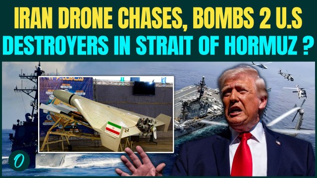 Iran KICKS OUT 2 U.S Destroyers in Hormuz? Drone ATTACKS USS Frank E. Petersen, USS Michael Murphy