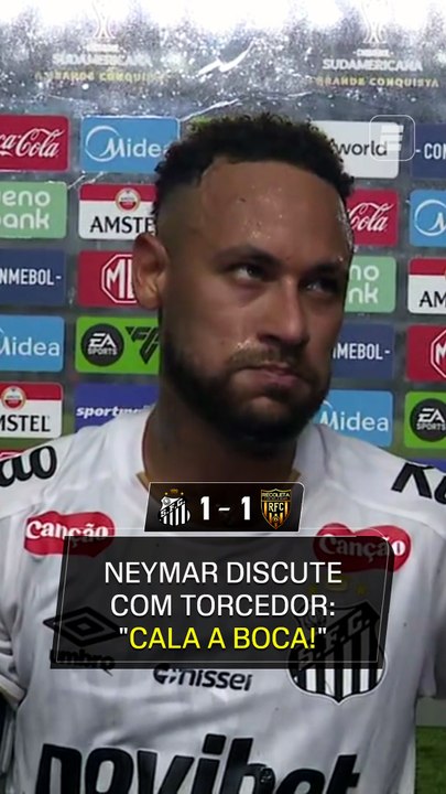 neymar cruce con fan