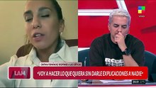 Cinthia Fernández en el ojo de la tormenta: se defendió tras las críticas por su rol en la causa por el crimen de Ángel López