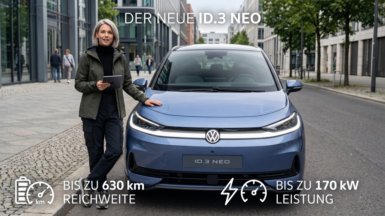 2026 VW ID.3 Neo – Update bringt mehr Qualität & bessere Bedienung