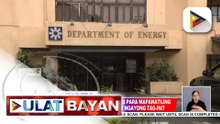 DOE, patuloy ang mga hakbang para mapanatiling matatag ang energy supply ngayong tag-init