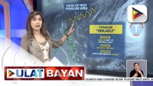 Typhoon Sinlaku, kasalukuyang gumagalaw pahilaga papalayo ng PAR | ulat ni Ice Martinez