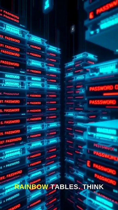 Rainbow Tables: Why Hackers Don't Crack Passwords