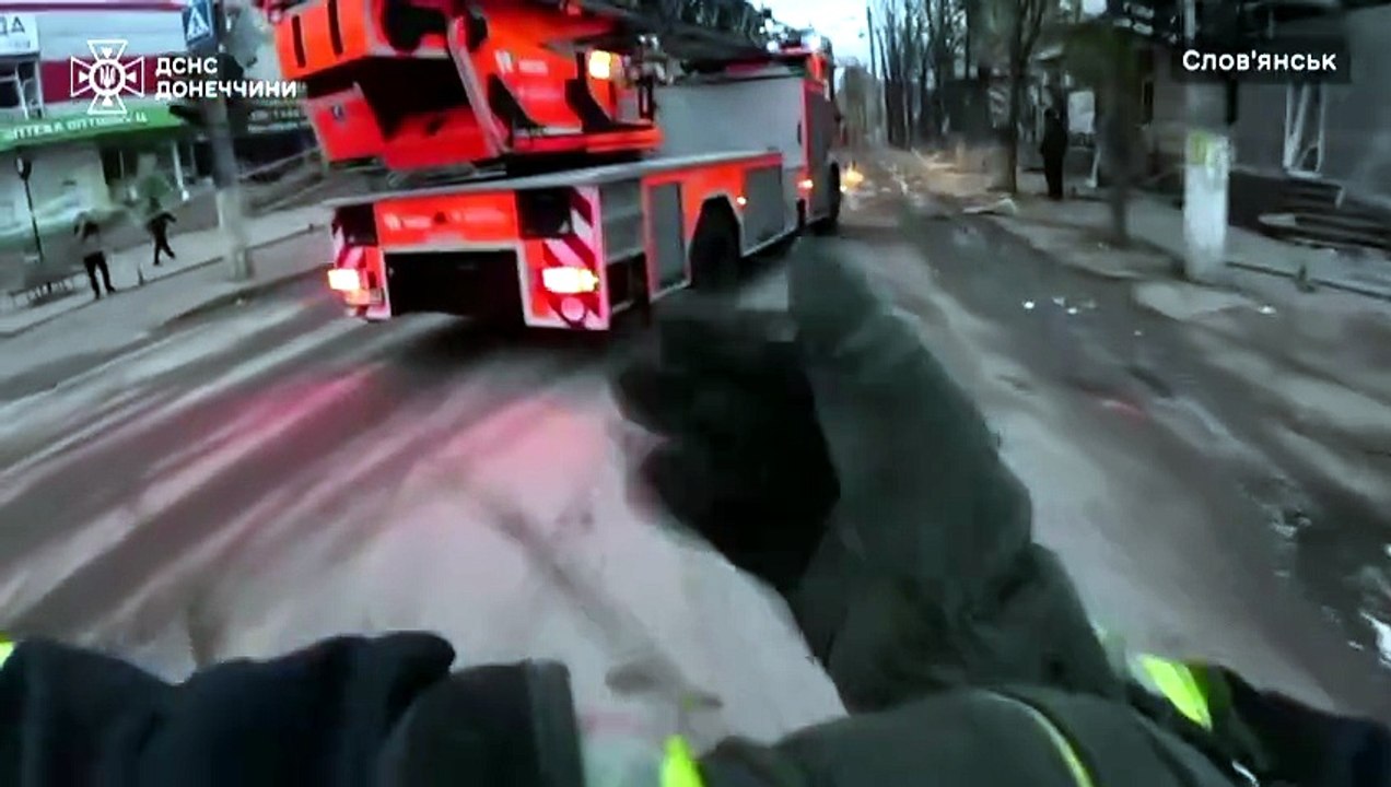 Strikes hit Sloviansk and Sumy as Russia pounds Ukrainian cities