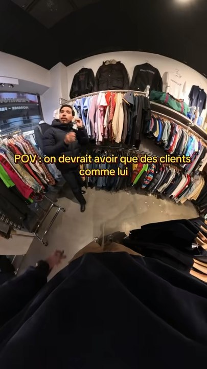 Un client hyper sympa