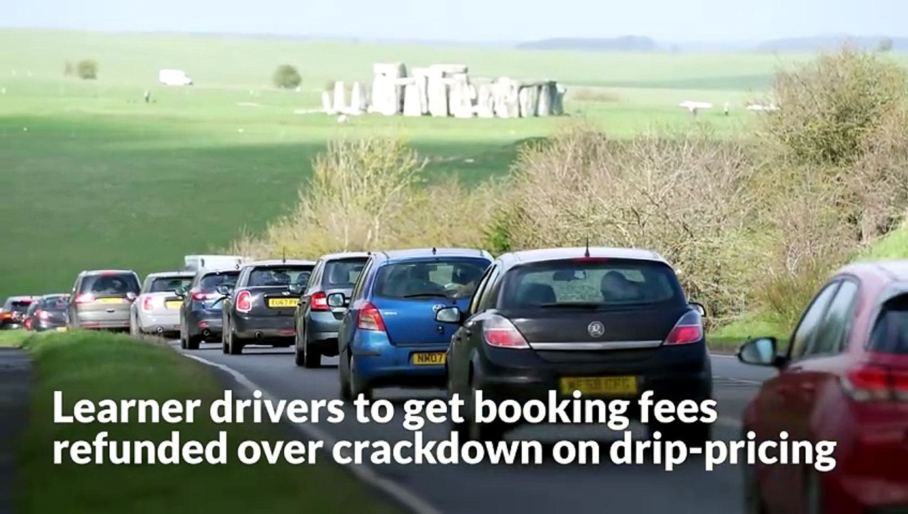 Learner drivers to get booking fees refunded over crackdown on drip-pricing