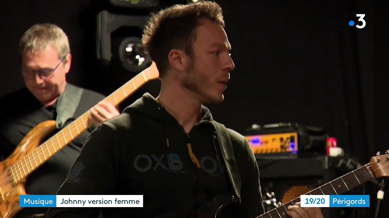 2022 - Johnny Hallyday - Johnny Version Féminine à Bergerac (France 3 Aquitaine, 24 Février)