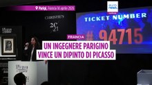Un ingegnere parigino di 58 anni vince un Picasso da 1 milione di euro dopo aver acquistato un biglietto della lotteria da 100 euro
