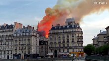 Grave INCENDIO en la Catedral de NOTRE DAME en París