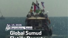 Global Sumud Flotilla Departs From Barcelona to Gaza