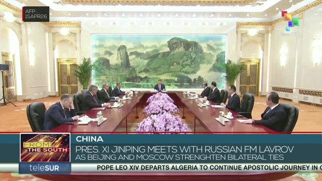 Pres. Xi Jinping meets with Russian FM Lavrov as Beijing and Moscow strengthen bilateral ties