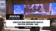 Length of Iran uranium enrichment ban is a political decision, says IAEA