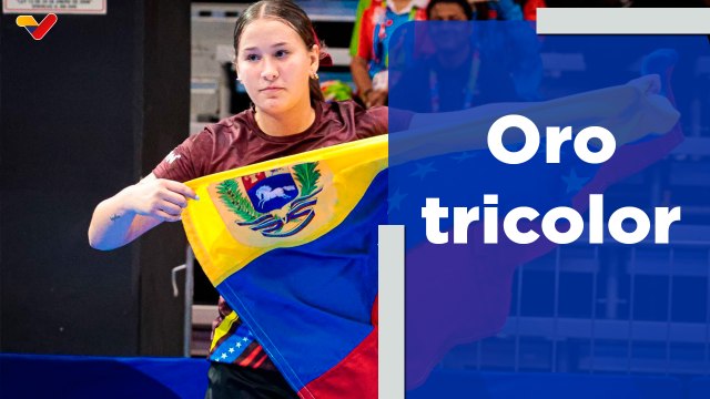 Deportes VTV | Dakota Ferrer se coronó campeona del Tenis de Mesa en los Juegos Suramericanos