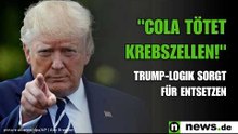 Donald Trump: "Cola tötet Krebszellen!" Trump-Logik sorgt für Entsetzen