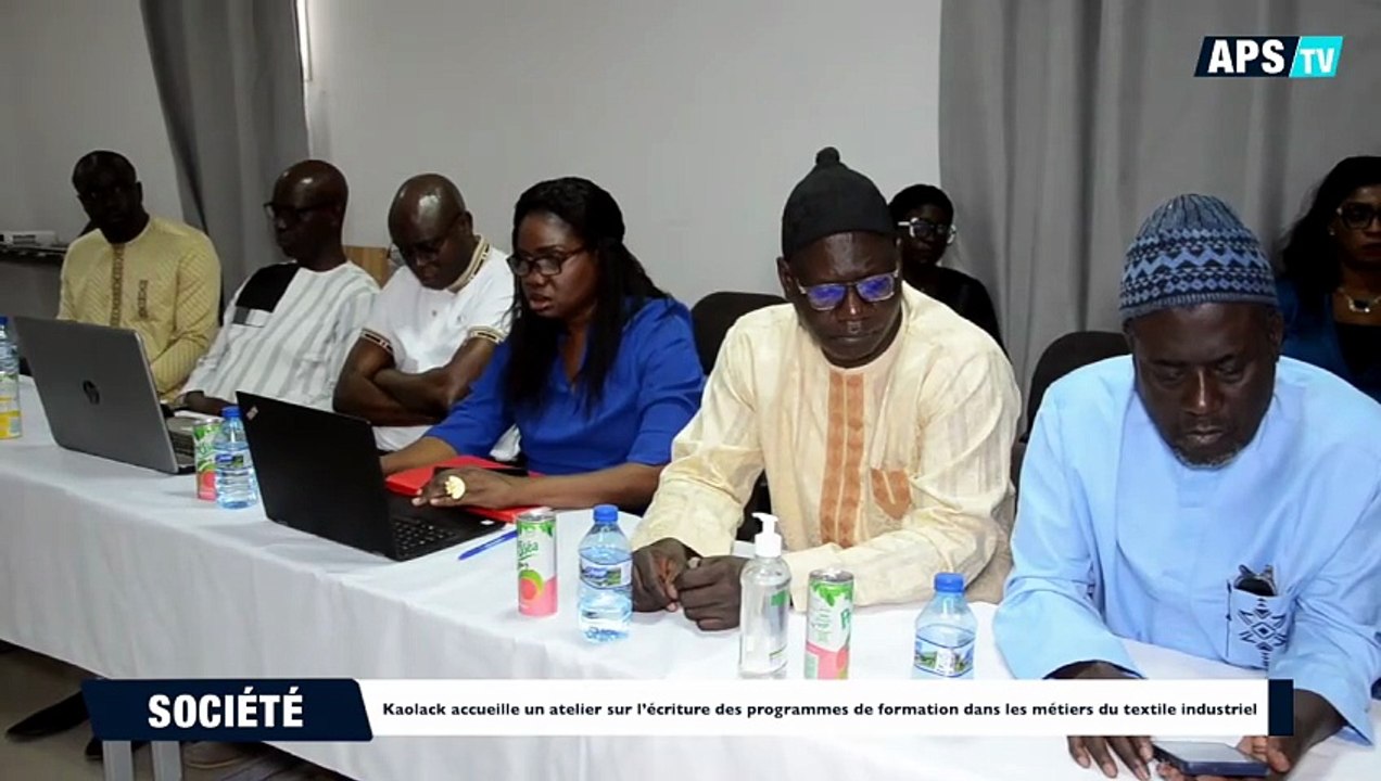 FR  Kaolack accueille un atelier sur l’écriture des programmes de formation dans les métiers du textile industriel
