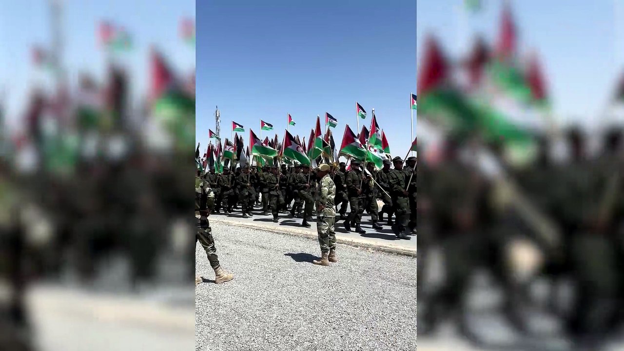 Así ha sido el desfile militar del Frente Polisario por el 50 aniversario de la República Árabe Saharaui Democrática