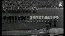 FOOTBALL: LaLiga: Real Madrid pay tribute to Santamaria (Archive footage and GVs)