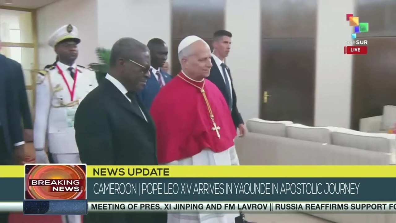 Cameroon | Pope Leo XIV arrives in Yaounde in apostolic journey