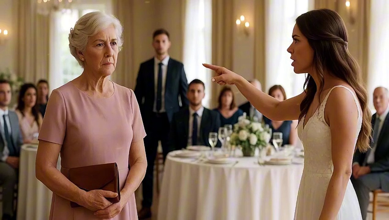 At My Son_s Wedding_ His Bride Told Me To Leave. I Canceled All The Wedding Payments And(1080P_HD)